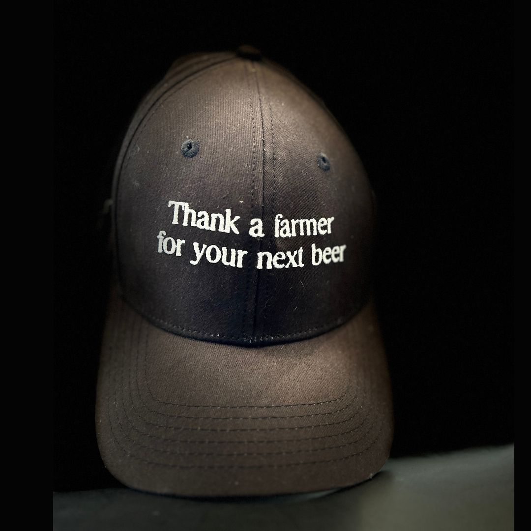 Save Beer x Seed Terminator Black Cap 'Thank a Farmer for your next Beer'